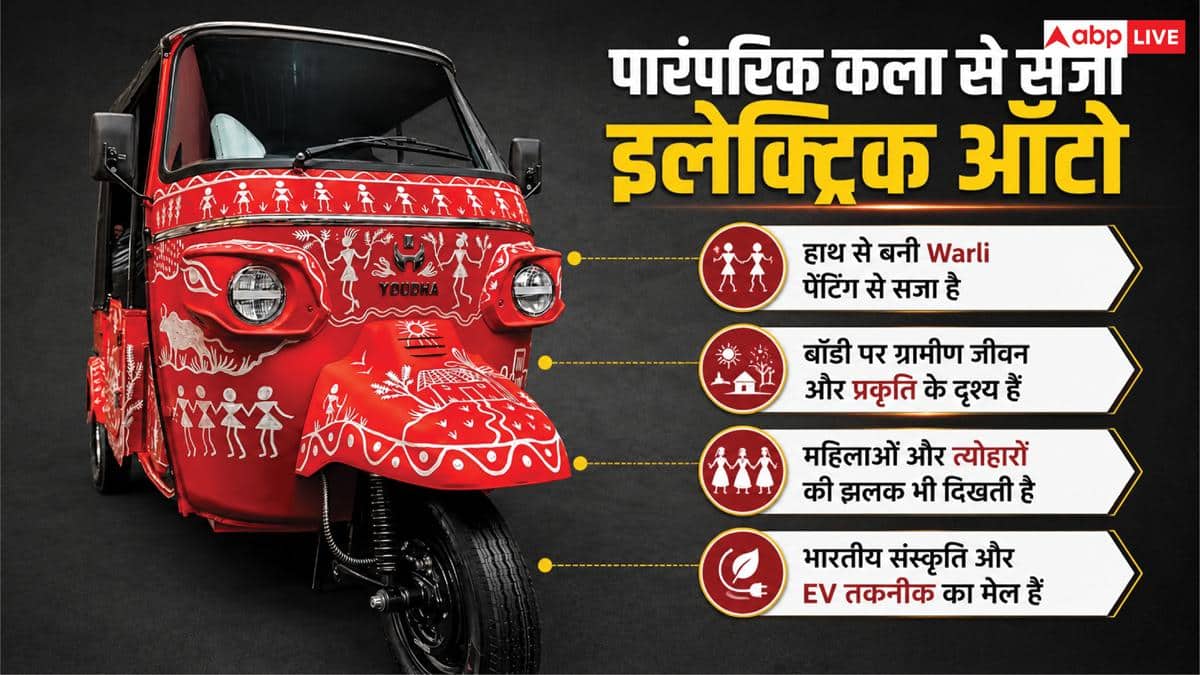 227 KM रेंज के साथ हैंड पेंटेंड डिजाइन, लॉन्च हुआ नया थ्री-व्हीलर