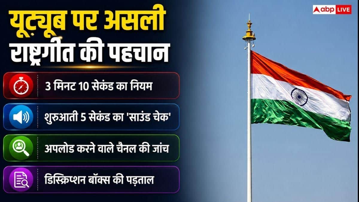 यूट्यूब पर बजा रहे राष्ट्रगीत तो कैसे पहचानें कौन-सा असली? जानें सबकुछ