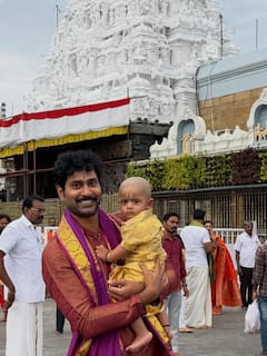 Thiruveer: తిరుమలలో యంగ్ హీరో తిరువీర్... కుటుంబంతో స్వామివారి దగ్గరకు