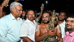 60 ஆண்டுகளுக்கு பிறகு லண்டனில் இருந்து கும்பகோணம் வந்த திருமங்கை ஆழ்வார் சிலை