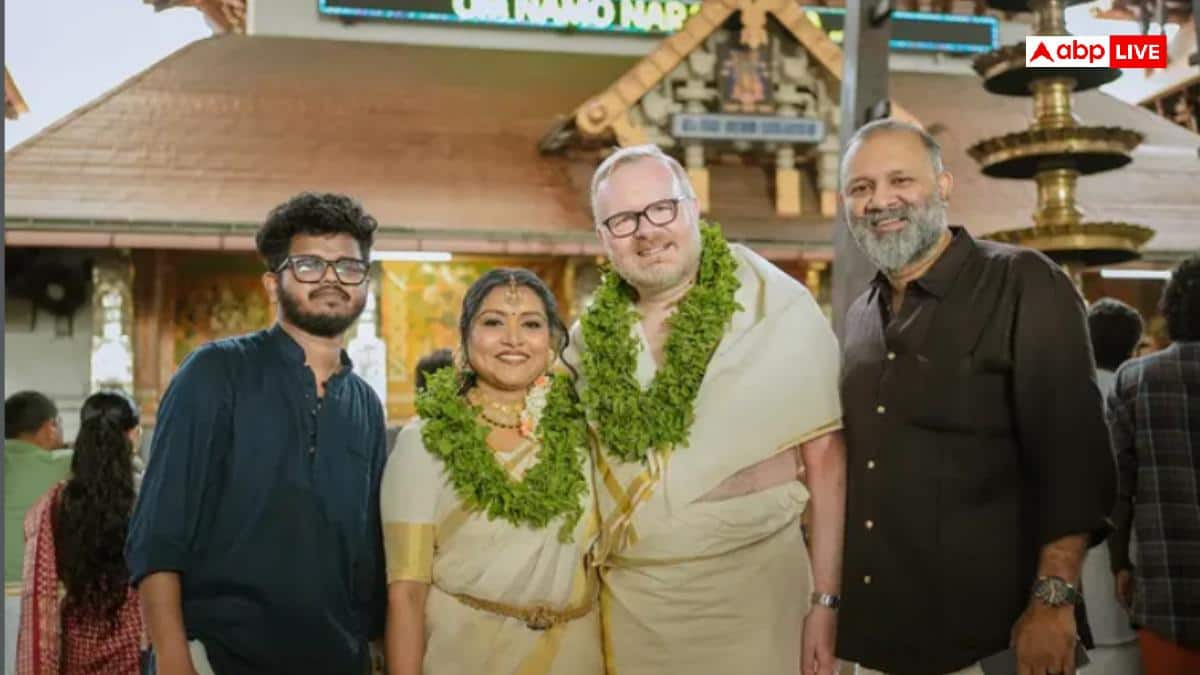 स्कॉटिश सांसद मार्टिन डे ने केरल में की पारंपरिक शादी, फोटो वायरल