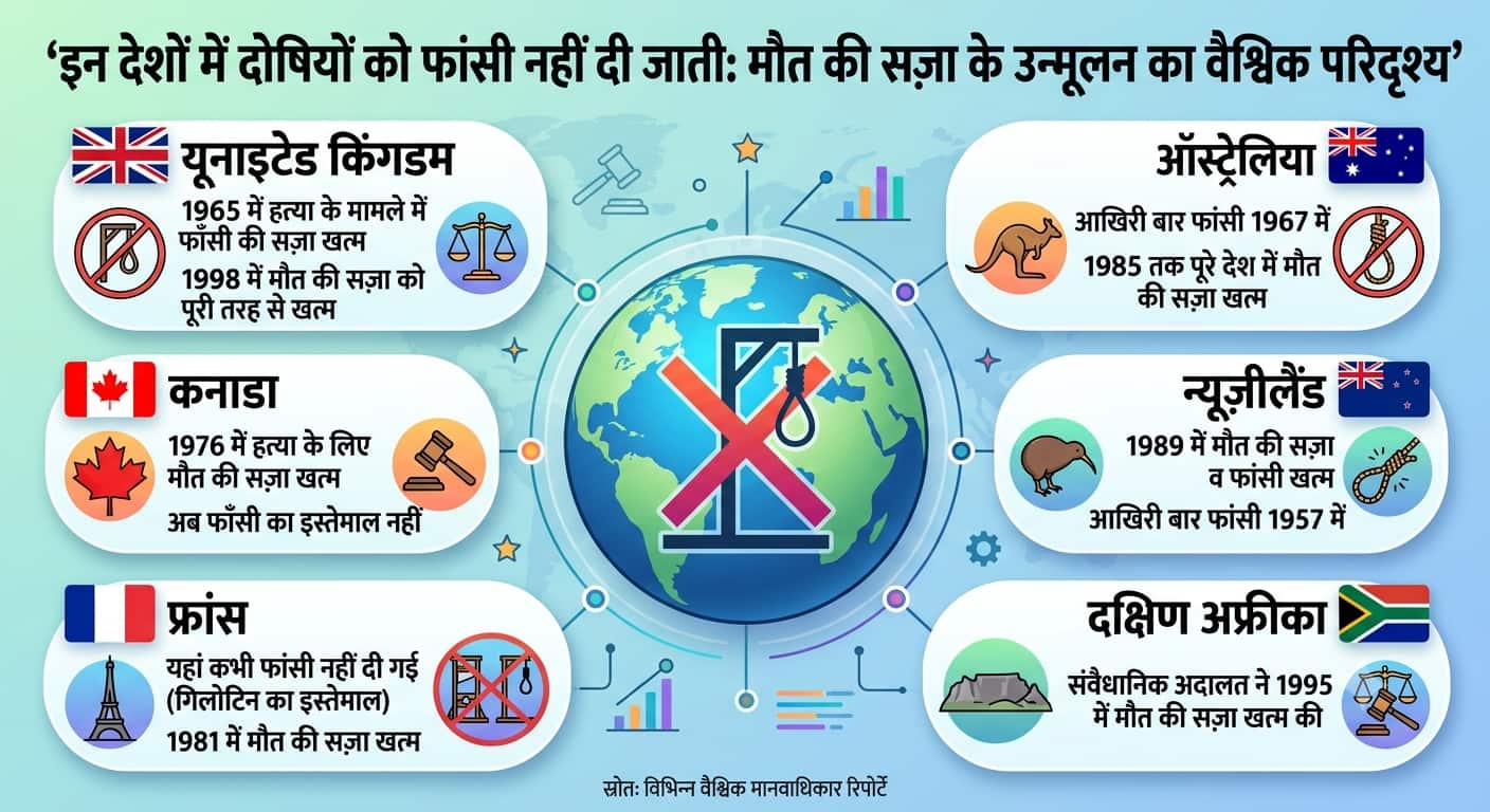 Xप्लेन: 113 देशों में मृत्युदंड खत्म, भारत की SC ने क्यों कहा- 'हैंगिंग' संविधान के दायरे में