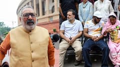 राहुल गांधी के धरना पर गिरिराज सिंह, 'एक पागल होता है और एक…'