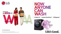 LG Brings AI-Powered Laundry To Indian Homes With New AI DD™ 2.0 Washing Machine Range