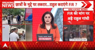 Breaking: Rahul Gandhi Demands FIR Over Alleged Pellet-Gun Use on Students, Stays at Delhi Police Station