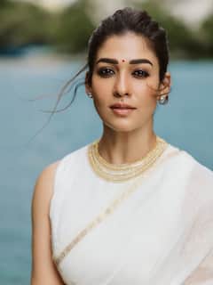 Nayanthara: నయనతార ఓనం లుక్కు... కేరళ స్టైల్ వైట్ శారీలో కిర్రాకు