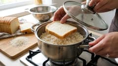 Rice Turned Soggy? This Simple Bread Trick Can Help Fix Excess Water