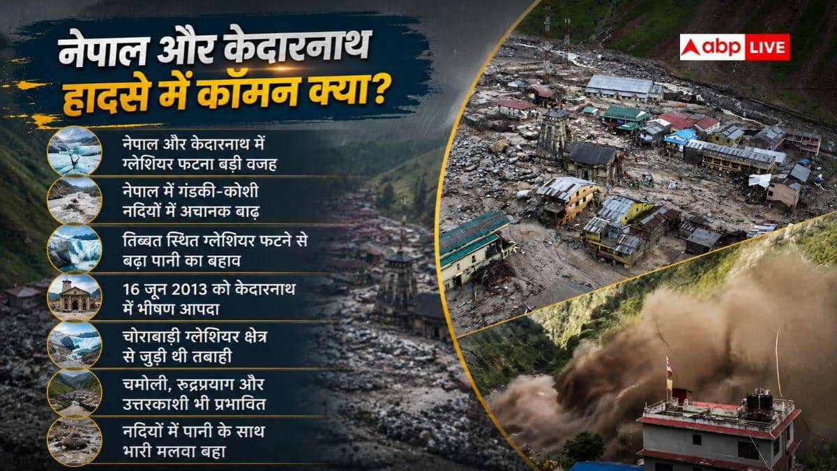 केदारनाथ और नेपाल हादसे में क्या समानता, दोनों मामलों में काल कैसे बना पानी?