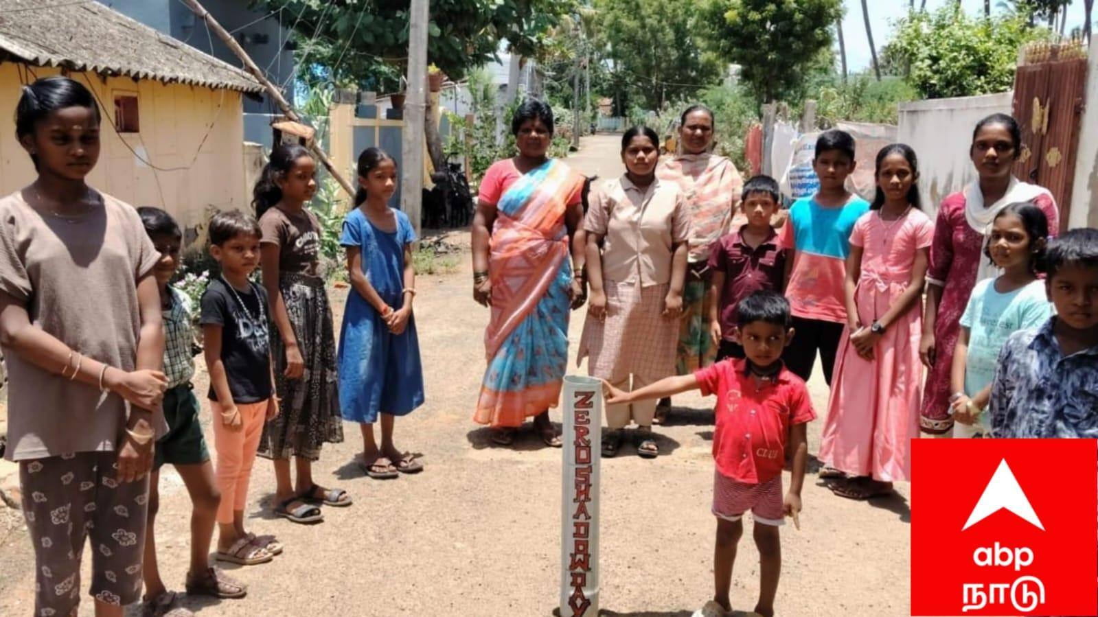 பூஜ்ஜிய நிழல் தினத்தை செயல்விளக்கத்துடன் எடுத்துக்கூறி அசத்திய தேவகோட்டை பள்ளி மாணவர்கள் !