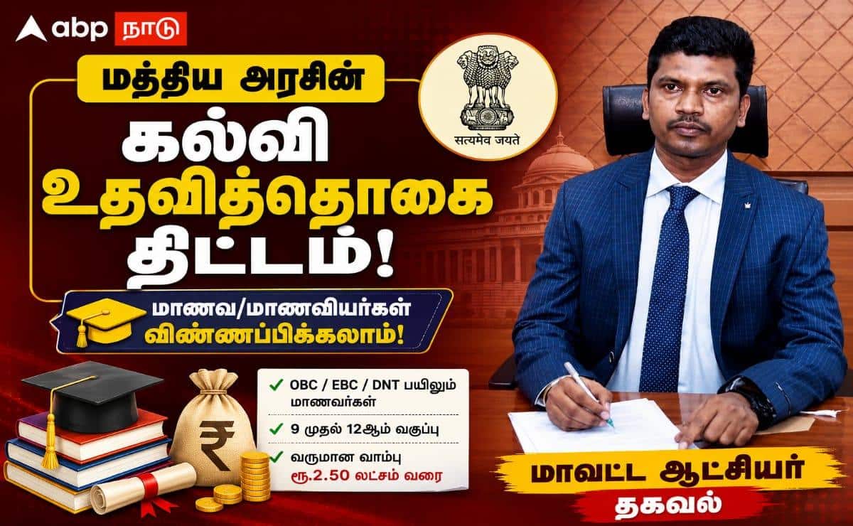 PM YASASVI கல்வி உதவித்தொகை: ரூ.1.25 லட்சம் வரை பெற விண்ணப்பிக்கலாம் - மாணவர்களுக்கு அழைப்பு!