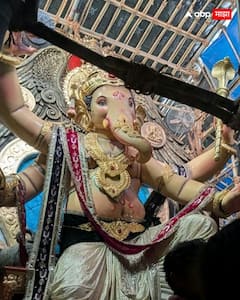 Chinchpokli Cha Chintamani Ganpati First look: चिंचपोकळीच्या चिंतामणीचा फर्स्ट लूक, पडदा उघडताच सगळे अवाक होऊन पाहतच राहिले