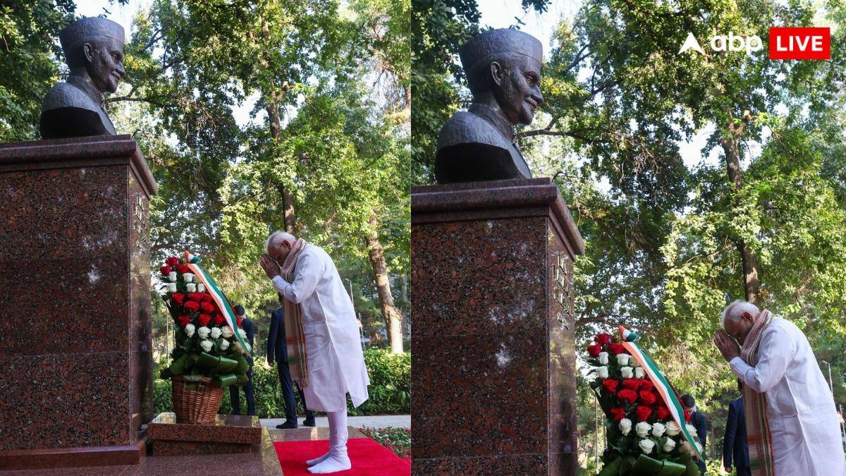 PM मोदी ने ताशकंद में लाल बहादुर शास्त्री को दी श्रद्धांजलि, 'ऐसे महान राजनेता जो...'
