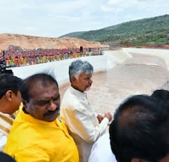 CM Chandrababu Emotional: వెలిగొండ ప్రాజెక్ట్ వద్ద చంద్రబాబు భావోద్వేగం.. కృష్ణమ్మకు సాష్టాంగ ప్రణామం చేసిన ఏపీ సీఎం