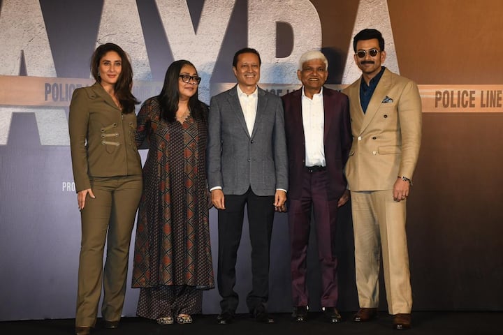 बता दें, फिल्म 'दायरा' में करीना कपूर खान डीसीपी अजूनी कोहली और पृथ्वीराज सुकुमारन डीसीपी रमन कुमार का रोल प्ले करेंगे.