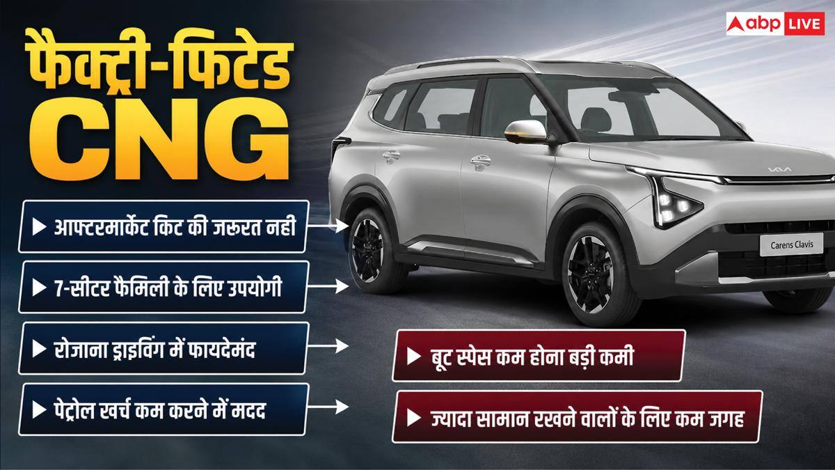60 लीटर का मिलेगा टैंक, मार्केट में आई ये फैक्ट्री फिटेड CNG कार