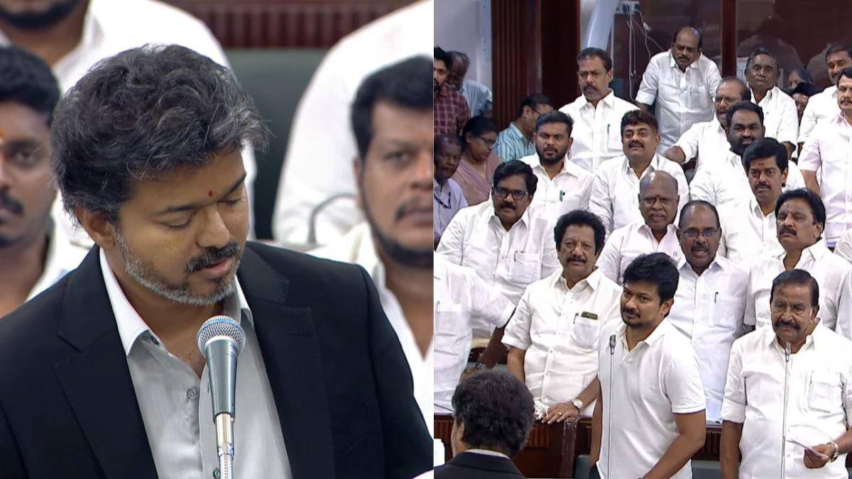 CM Vijay Speech: "ஃப்ராடு, கரூர் கேங், ABUSE" திமுகவை வெளுத்து வாங்கிய விஜய் - வேடிக்கை பார்த்த உதயநிதி ஸ்டாலின்
