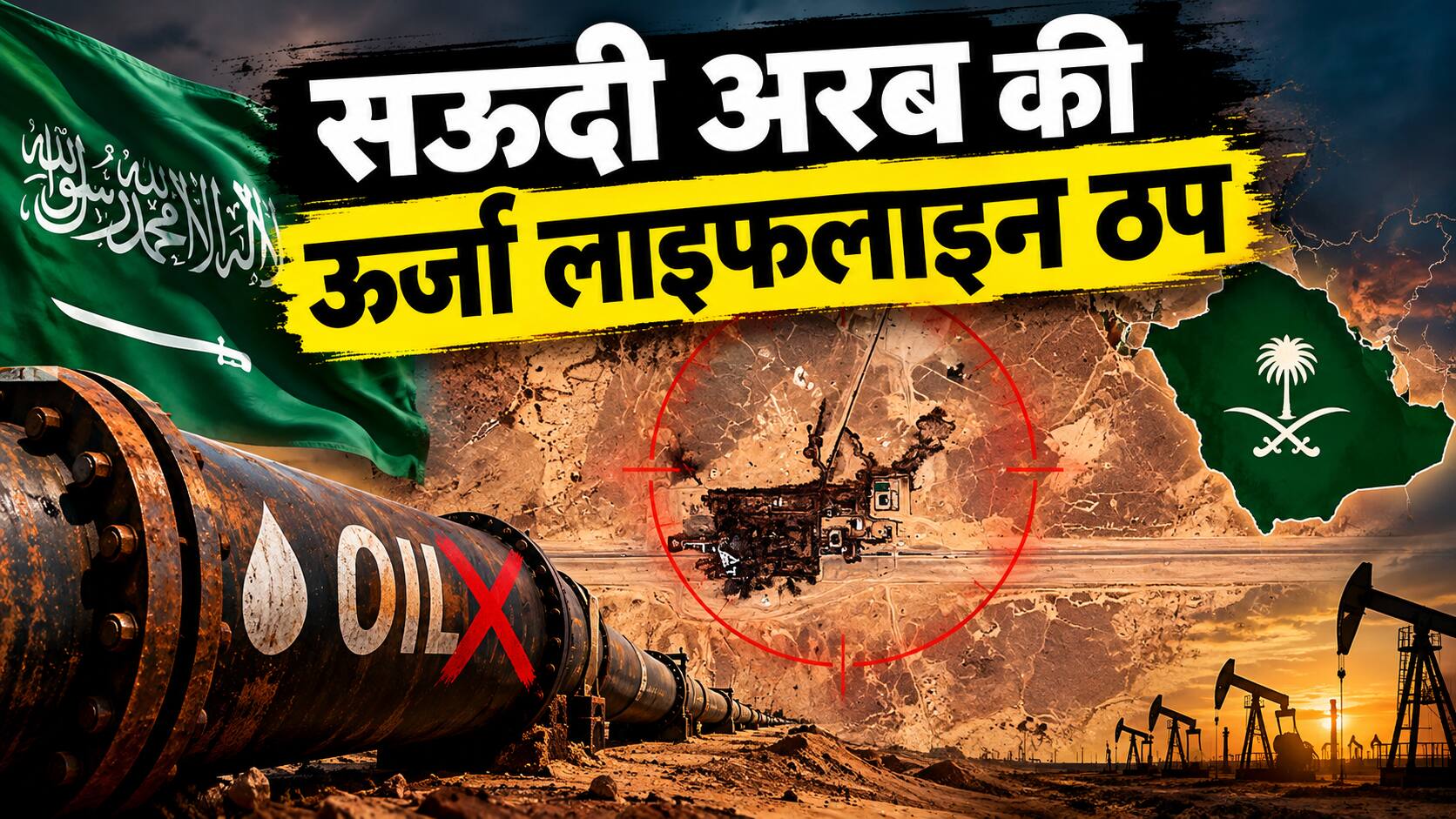 Xप्लेन: ब्रिक्स समिट के बीच सऊदी की बढ़ी मुश्किलें, हूती हमलों के डर से मुख्य ईस्ट-वेस्ट पाइपलाइन बंद