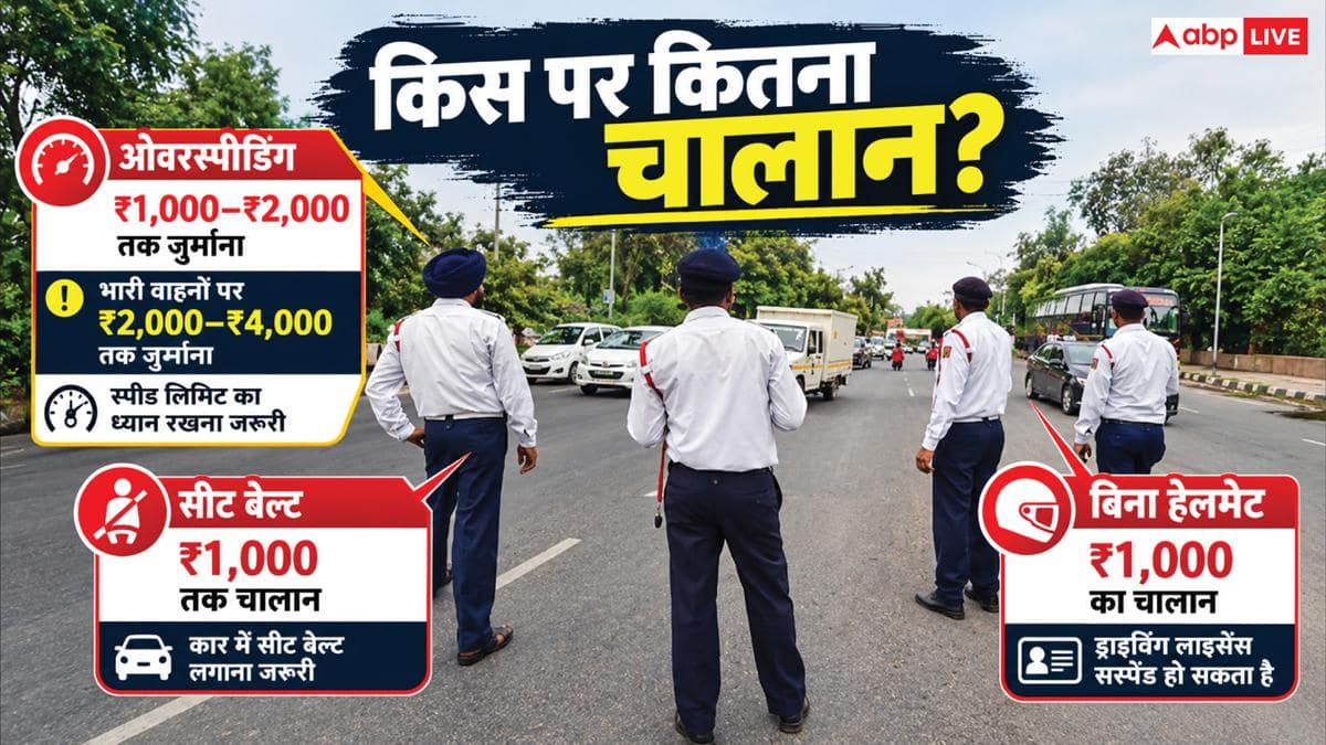 इस नियम को तोड़ने पर आप भर रहे सबसे ज्यादा चालान, यहां जानें डिटेल
