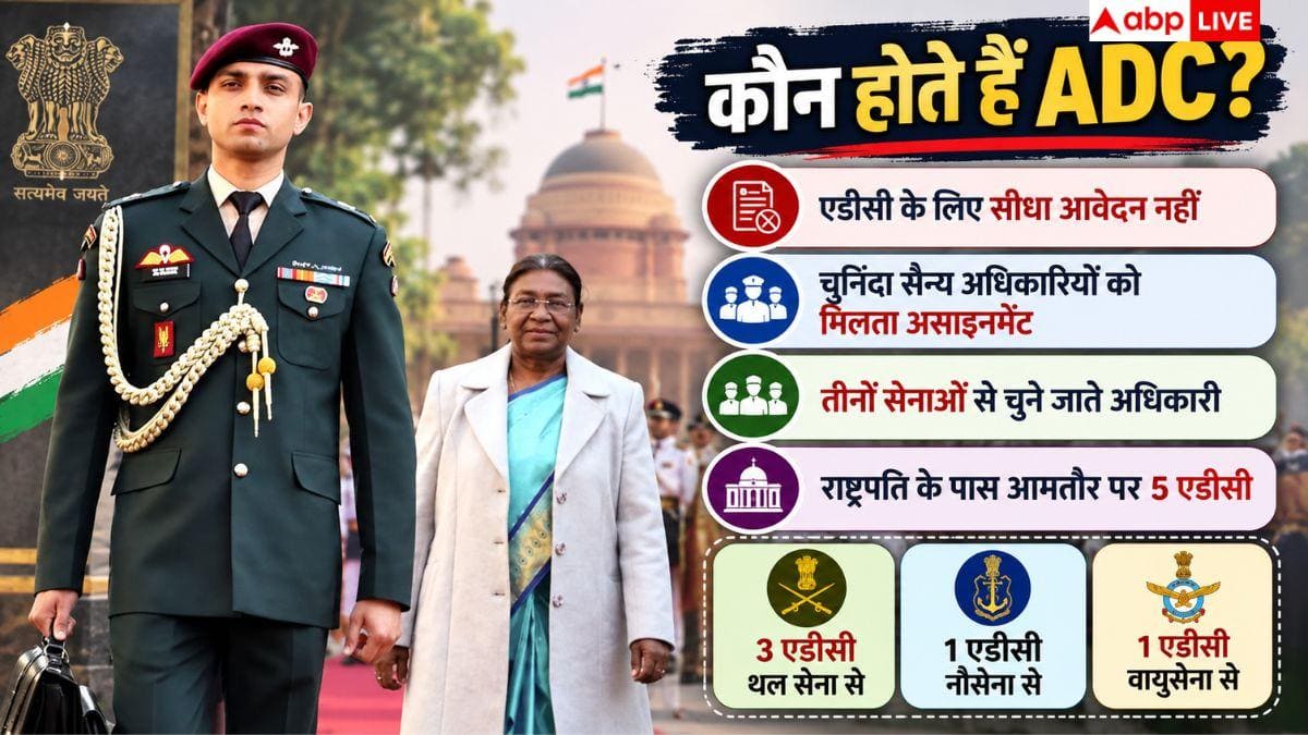 राष्ट्रपति का ADC शादी क्यों नहीं कर सकता, क्यों बनाया गया यह नियम?