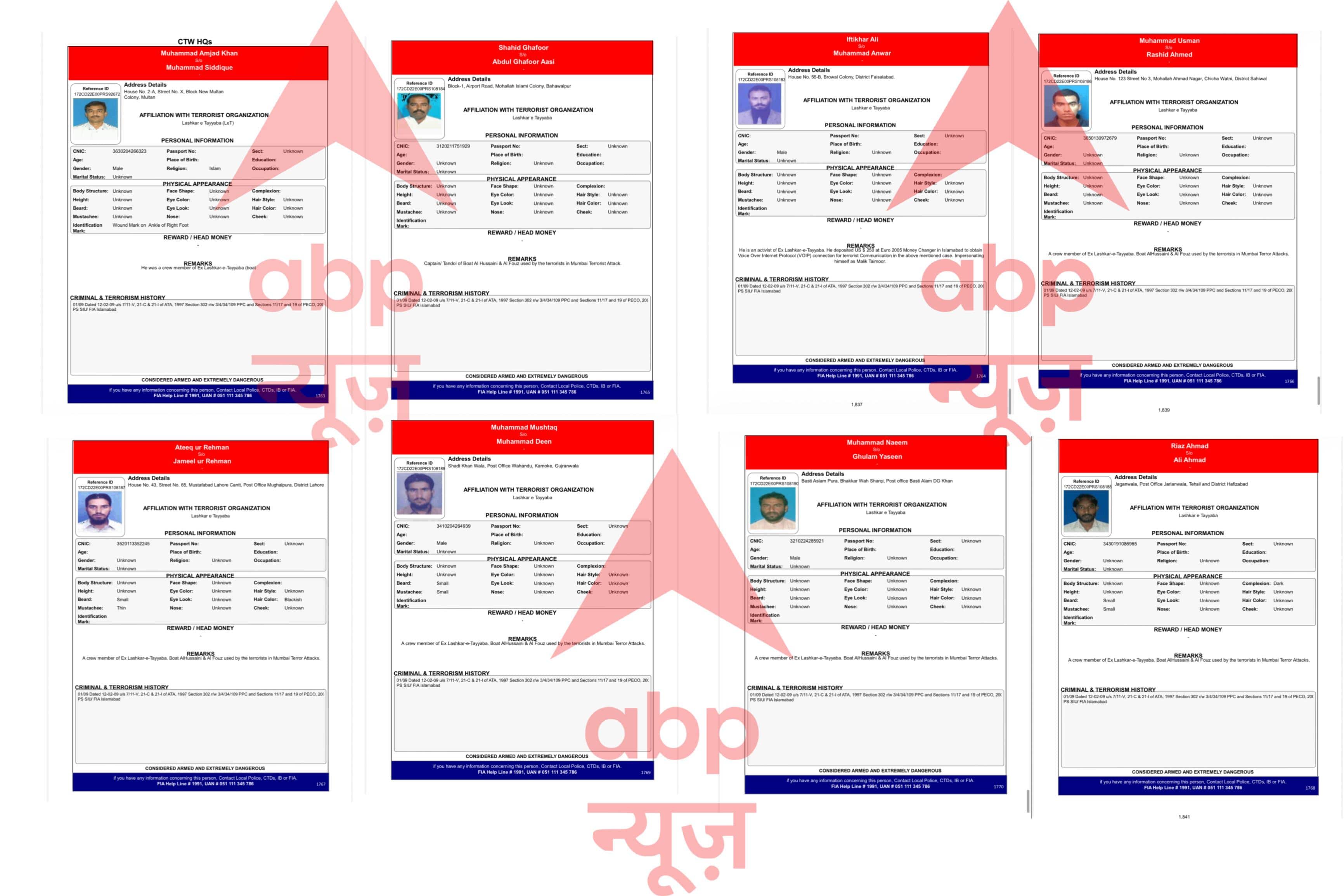 आतंकी मसूद अजहर का पाकिस्तान ने निकाला 'वारंट', सिर पर रखा लाखों का इनाम