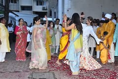 Shilpa Shetty Ganesh Visarjan: शिल्पा शेट्टीच्या बाप्पांचे थाटामाटात विसर्जन; पिवळ्या नऊवारीत अभिनेत्रीचा मराठमोळा अंदाज, चाहते घायाळ, PHOTOs