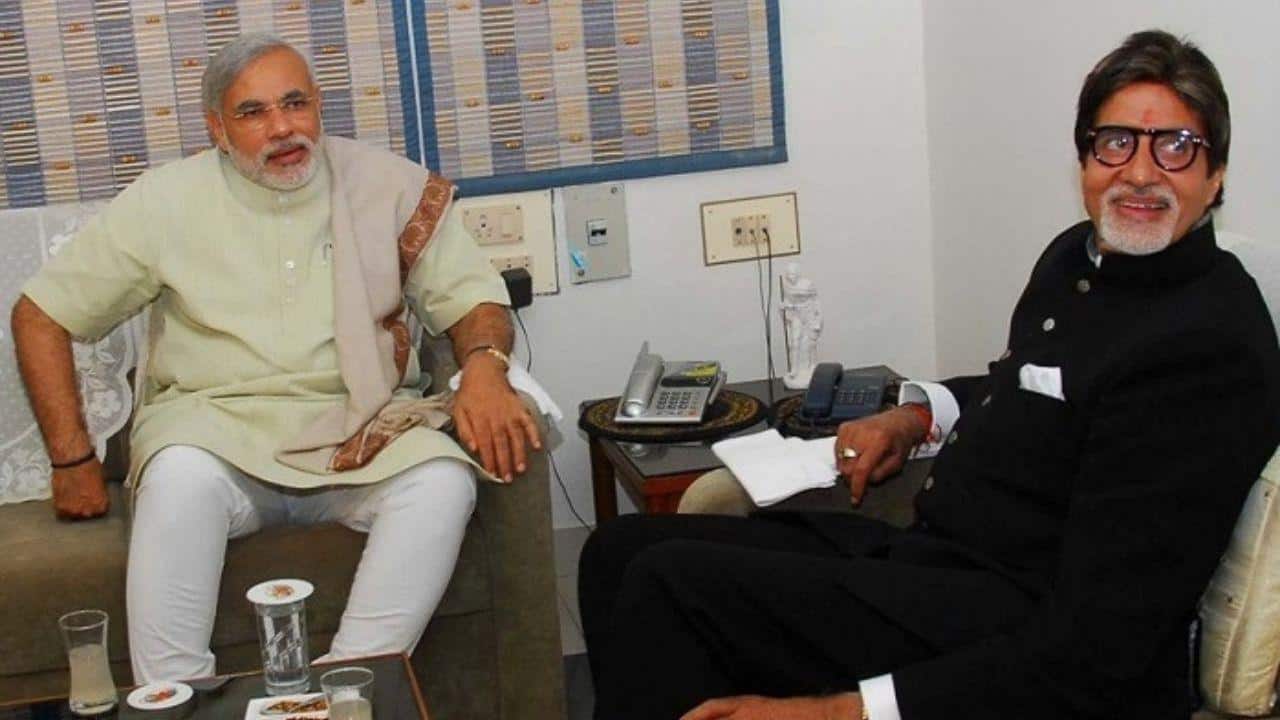जब अमिताभ बच्चन से मिलने पहुंचे थे नरेंद्र मोदी, सिनेमा हॉल में बैठकर देखी थी ये पूरी फिल्म