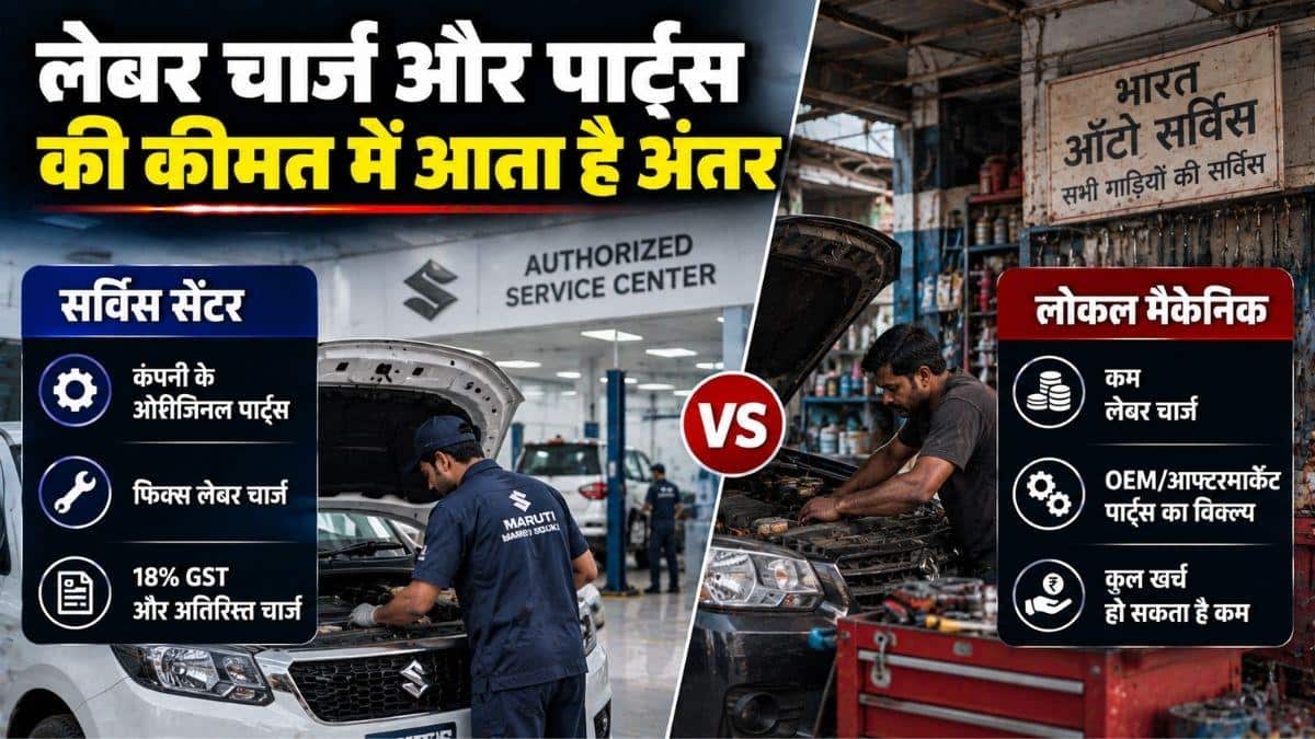 Local Mechanic या Service Center, कहां कम होगा गाड़ी का खर्च?