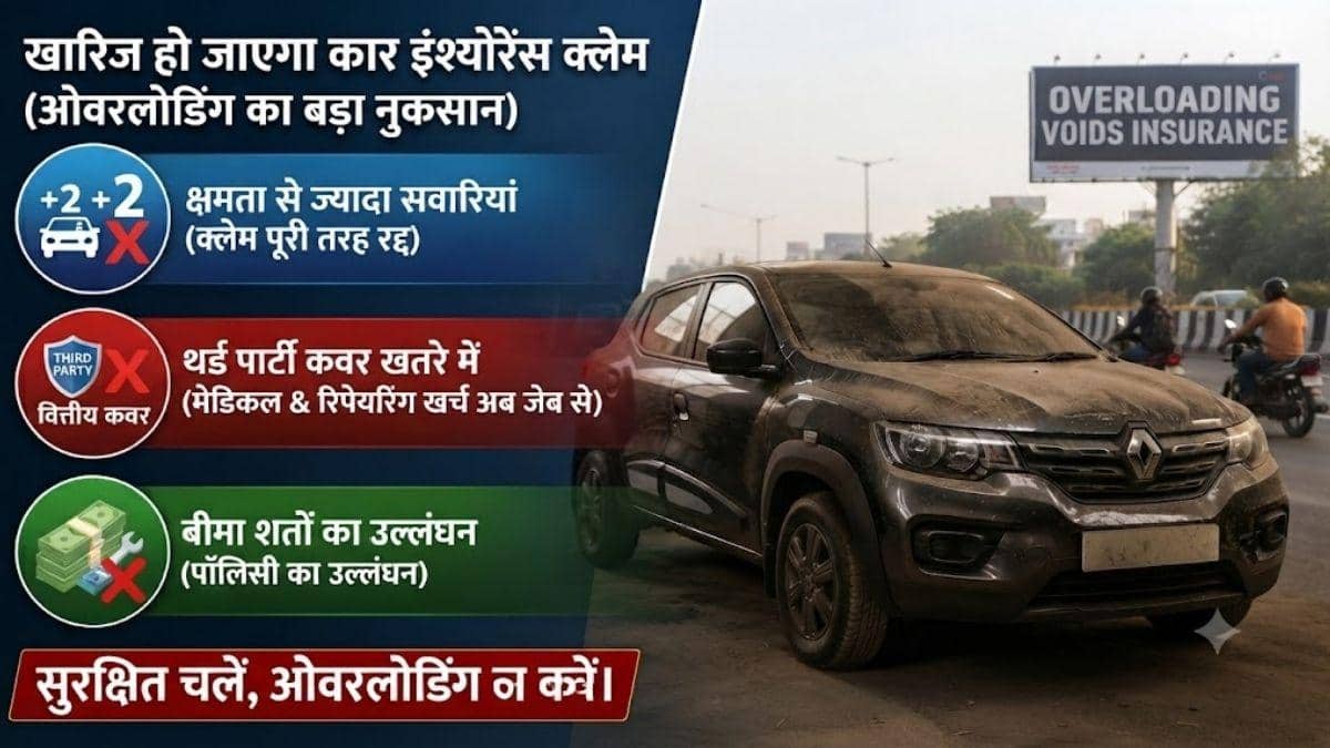 Car में Extra Passenger बैठाना पड़ेगा भारी, जानें कितना कटेगा Challan