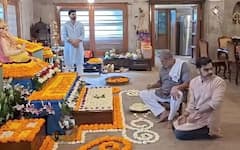 Nana Patekar Ganpati Photos: नाना पाटेकरांच्या घरातली बाप्पासमोरची आकर्षक आरास पाहिलीत? राहुल देशपांडेंनी घेतलं बाप्पाचं दर्शन, व्हिडीओतल्या 'त्या' क्षणानं वेधलं सर्वांचं लक्ष, PHOTOs