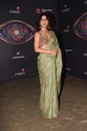 Bigg Boss 20 के सेट पर पहुंची 'हुंकार' की स्टारकास्ट, पेस्टेल साड़ी में फातिमा सना शेख ने ढाया कहर
