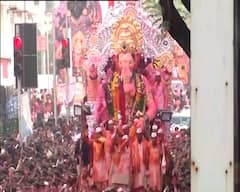 Lalbaugcha Raja Visarjan 2026: लालबागचा राजा तराफ्यात बसून निघणार, भाविकांचे डोळे पाणावले, राजाला अखेरचा निरोप