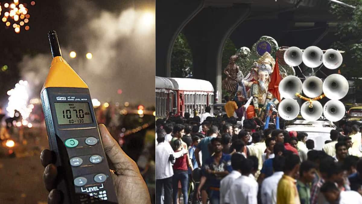 Mumbai Ganpati Visarjan : मुंबईत विसर्जन मिरवणुकीत ध्वनी प्रदूषणाचे सर्व नियम धुळीस, 'या' भागात नोंदवला गेला सर्वाधिक 107 डेसिबल आवाज!