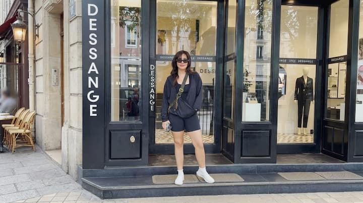 Neha Sharma was recently spotted in Mumbai's Bandra, effortlessly blending elegance with a casual street-style look. The actress looked glamorous in an all-black ensemble that featured a stylish zip-up shirt, paired with a crossbody bag and comfortable white sneakers. (Image Source: ABP Live)