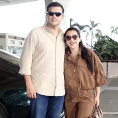 Vidya Balan and Siddharth Roy Kapoor: विद्या बालन नवऱ्यासोबत झाली रोमँटिक; भर एअरपोर्टवर केलं KISS, नेटकरी म्हणाले, 'Newly Married Couple'