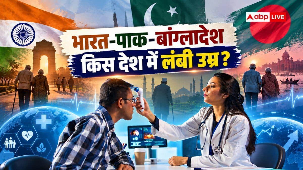 भारत, पाक या बांग्लादेश, किस देश के लोग के लोग जीते हैं सबसे ज्यादा और क्यों?