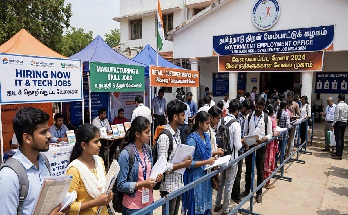 ராமநாதபுரத்தில் இலவச தனியார் வேலைவாய்ப்பு முகாம்... இளைஞர்களுக்கு சூப்பர் வாய்ப்பு !