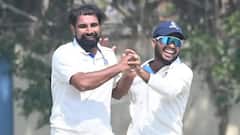 Mohammed Shami News : ना हार, ना माघार! मोहम्मद शमीने रणजी ट्रॉफीत पहिल्याच दिवशी 4 फलंदाज टिपले, BCCI न्यूझीलंड दौऱ्यावर देणार संधी?