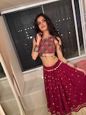 रुहानिका धवन का नवरात्रि स्पेशल गरबा लुक, ट्रेडिशनल अंदाज ने खींचा ध्यान