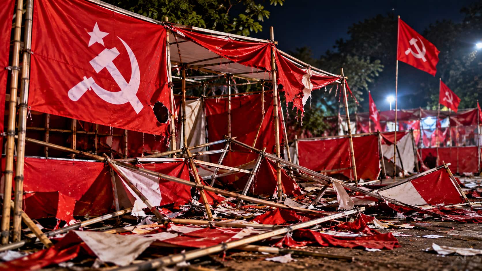 CPIM Bookstall: রাতের অন্ধকারে সিপিএম-এর বুকস্টল ভেঙে আগুন একাধিক জেলায়, বিজেপির বিরুদ্ধে বড় অভিযোগ