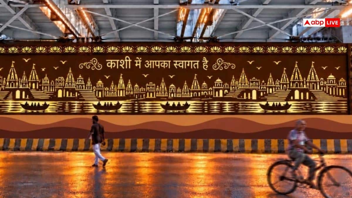 एयर शो के लिए संवर रही काशी, दीवारों पर उकेरी जा रहीं गंगा घाटों की छटा