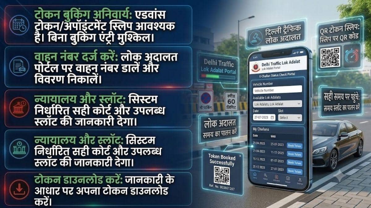 दिल्ली की सभी लोक अदालतों में नहीं निपटेगा चालान, कैसे जानें सही कोर्ट?