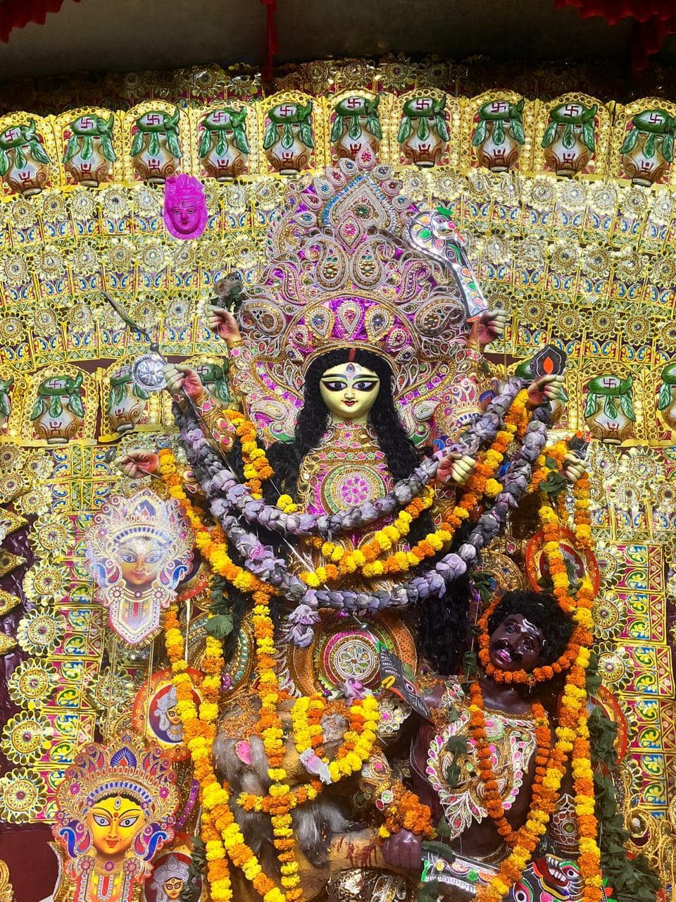 Beyond Kolkata And CR Park, NCR's Durga Puja Brings Graam Bangla's Crafts To Life