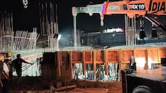 Chhatrapati Sambhaji Nagar news: छत्रपती संभाजीनगरच्या चिकलठाण्यात इमारतीचं बांधकाम सुरु असताना अचानक स्लॅब कोसळला; चार मजूर अडकले