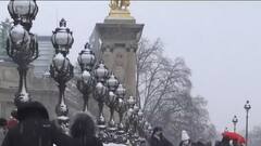 Visuals of first snowfall from France