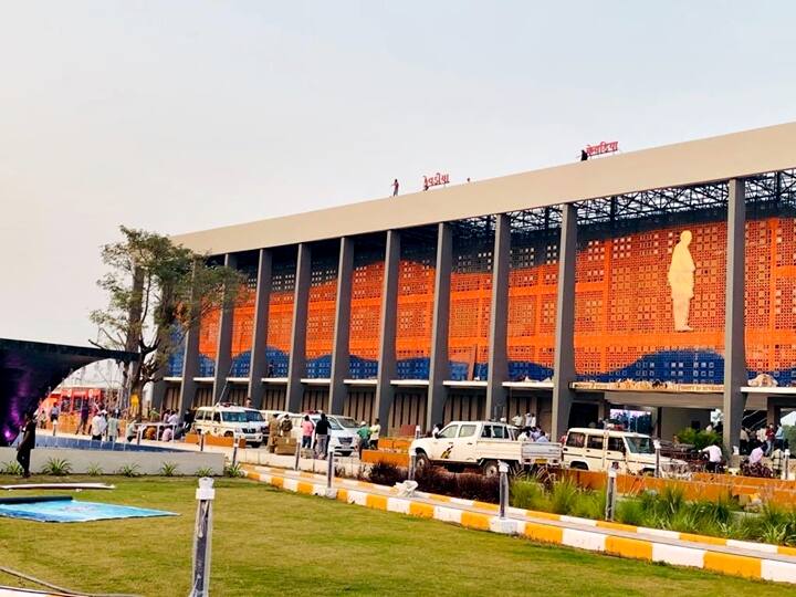 Kevadiya Railway Station Photos Kevadiya Railway Station Making