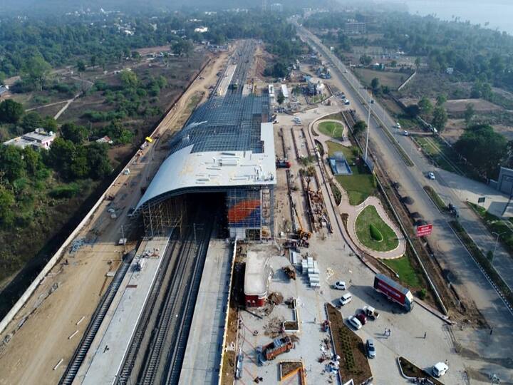 Kevadiya Railway Station Photos Kevadiya Railway Station Making