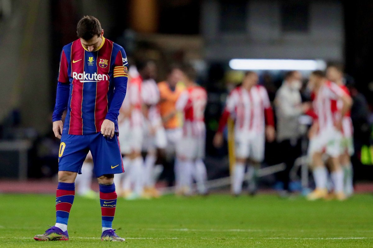Lionel Messi Receives Red Card For First Time With Barcelona How Long Be Banned