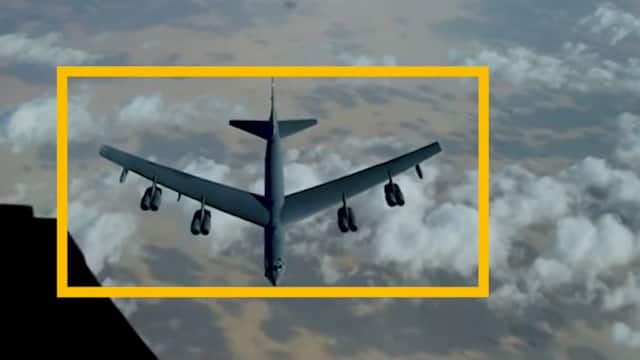 US aircraft B-52 flies over Iran amid tensions