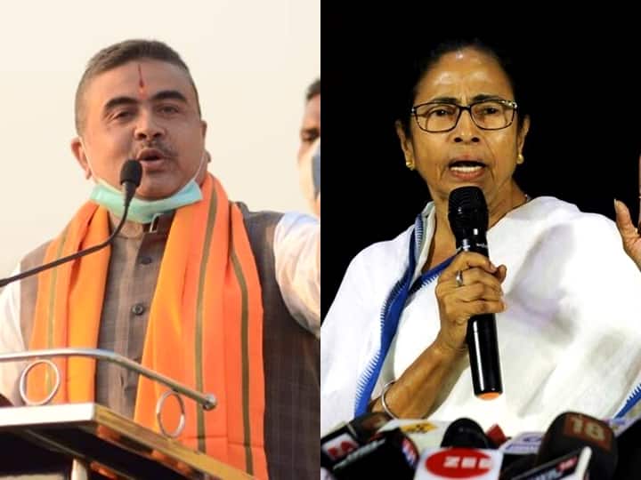West Bengal Election 2021: Suvendu Adhikari Mocks Mamata Banerjee, Declares Will Quit Politics If She Wins Nandigram West Bengal Election 2021: Suvendu Adhikari Mocks Mamata, Declares To Quit Politics If She Wins Nandigram