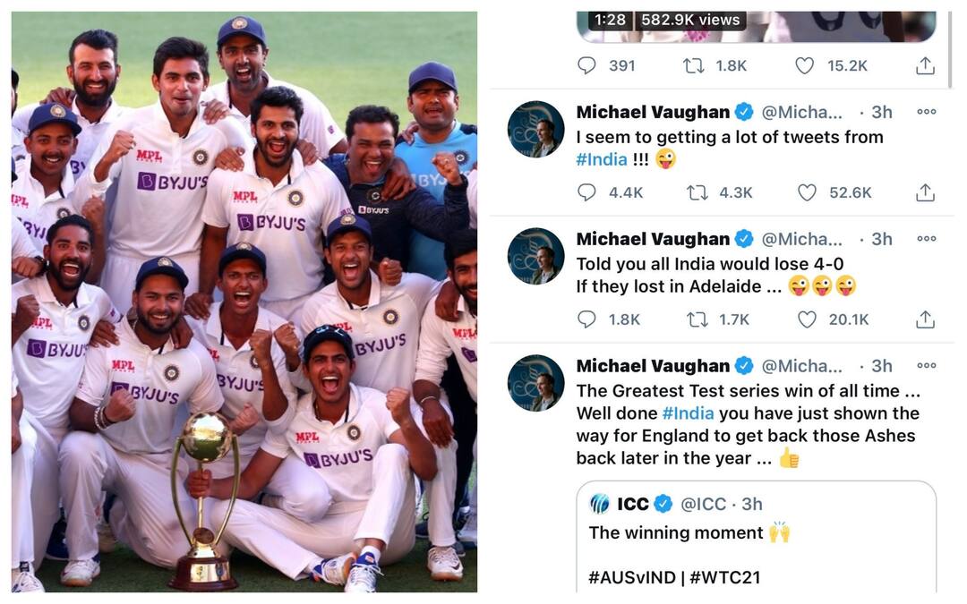 Twitteratis Roast Ex-Aussie Players Who Predicted A Whitewash After Adelaide Test Twitteratis Roast Ex-Aussie Players Who Predicted A Whitewash After Adelaide Test Twitteratis Roast Ex-Aussie Players Who Predicted A Whitewash After Adelaide Test